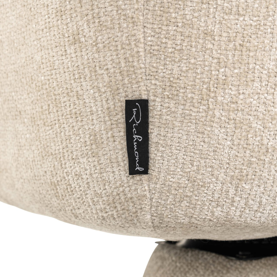 Eetkamerstoel Madeline cream unicorn swivel