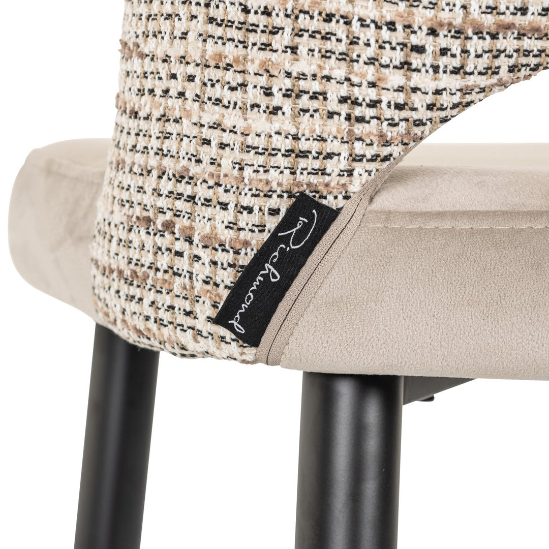Barstoel Tabitha trendy nature fire retardant