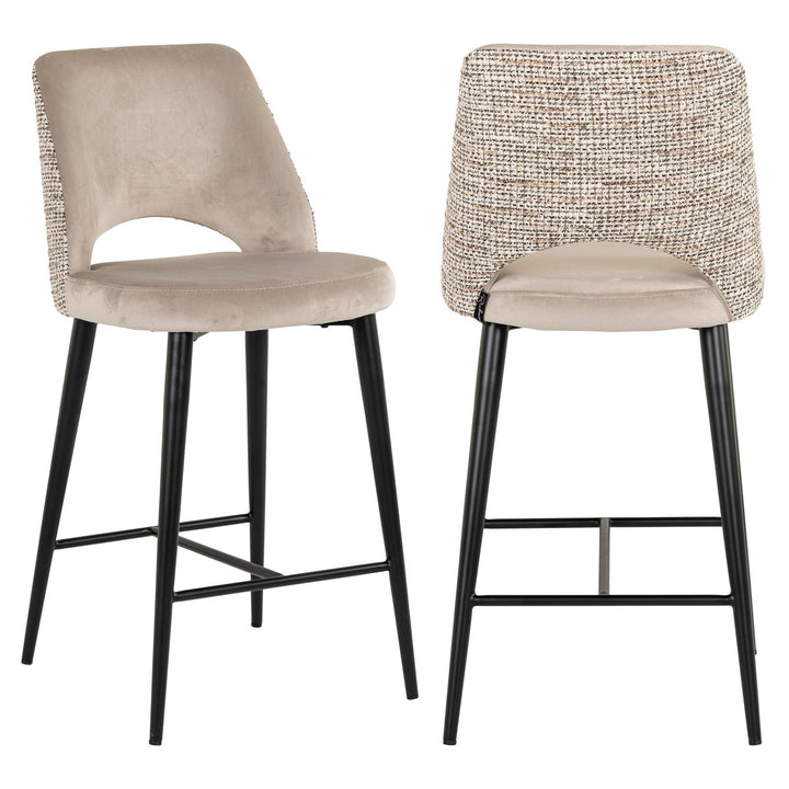 Counterstoel Tabitha trendy nature fire retardant