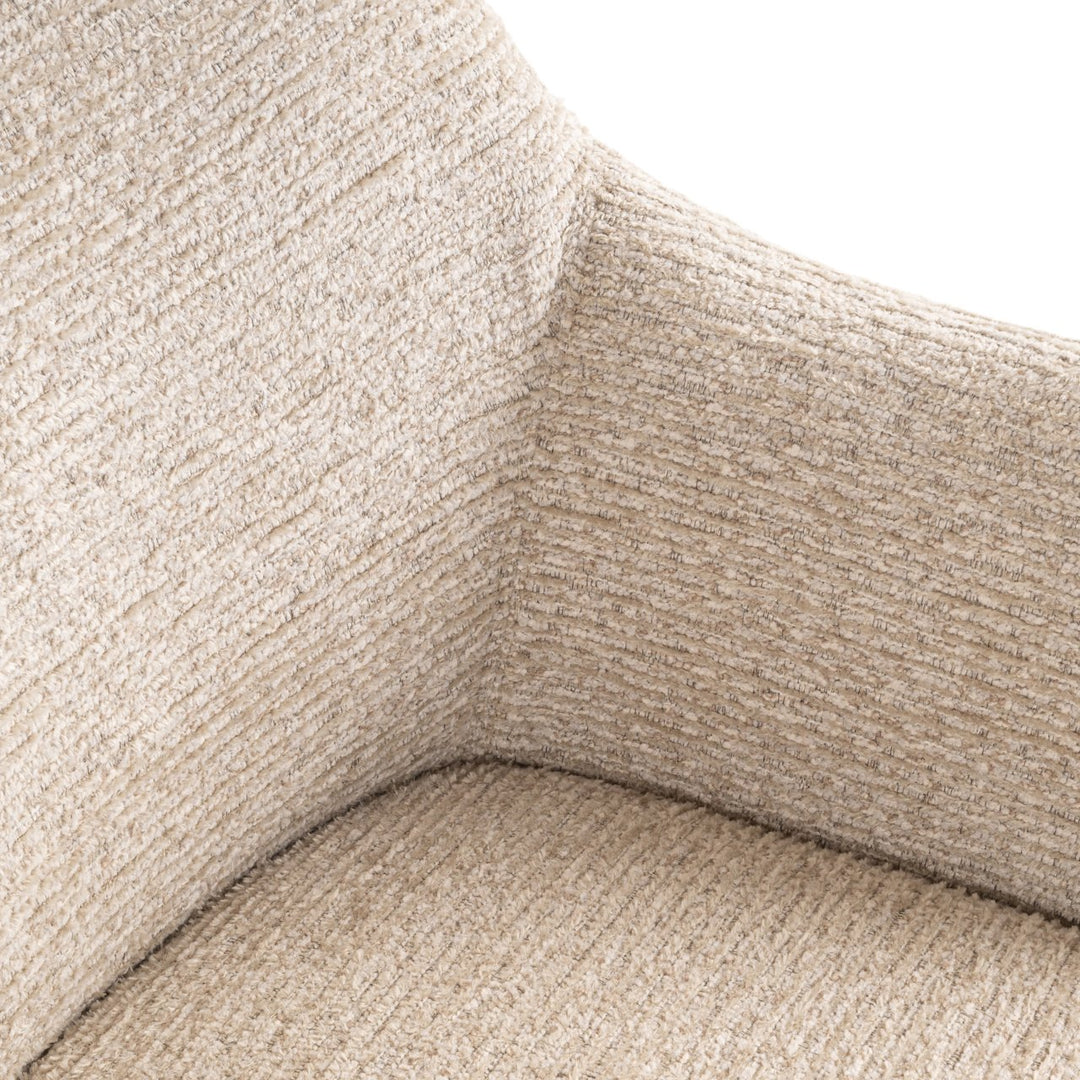 Eetkamerstoel Aldo natural linear swivel