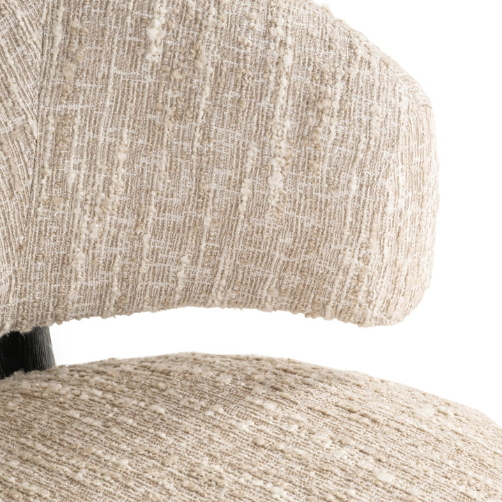 Lounge stoel Ornella beige angora