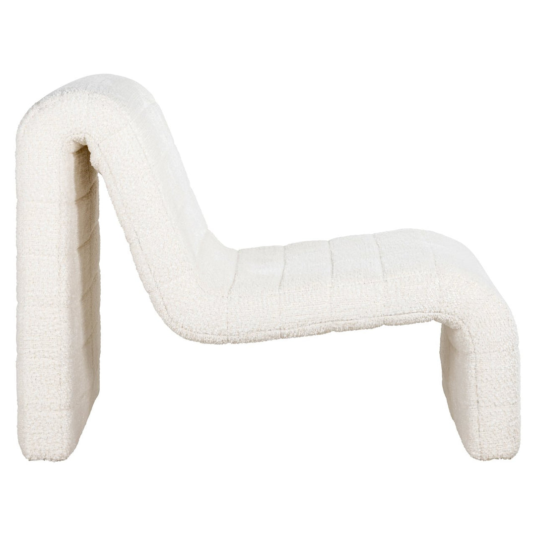 Lounge stoel Kelly lovely white