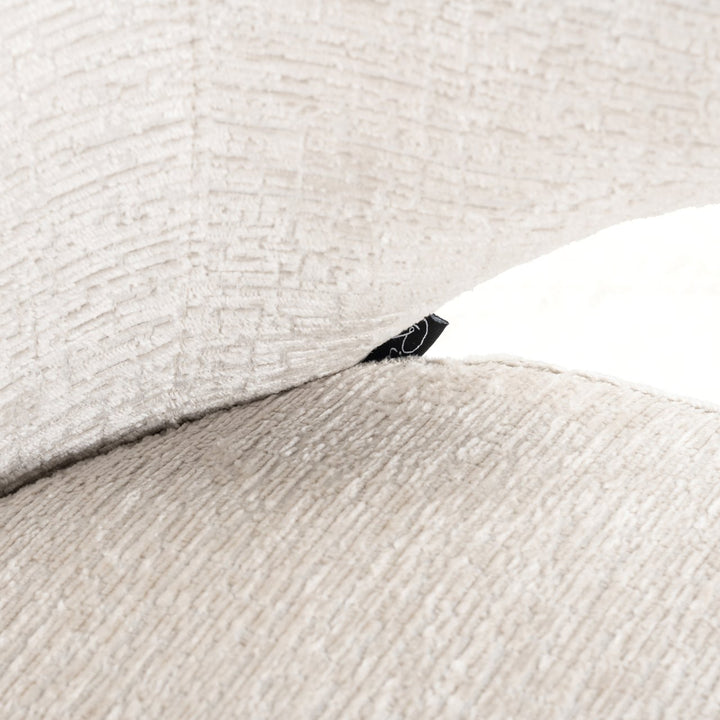 Eetkamerstoel Milly cream fusion swivel