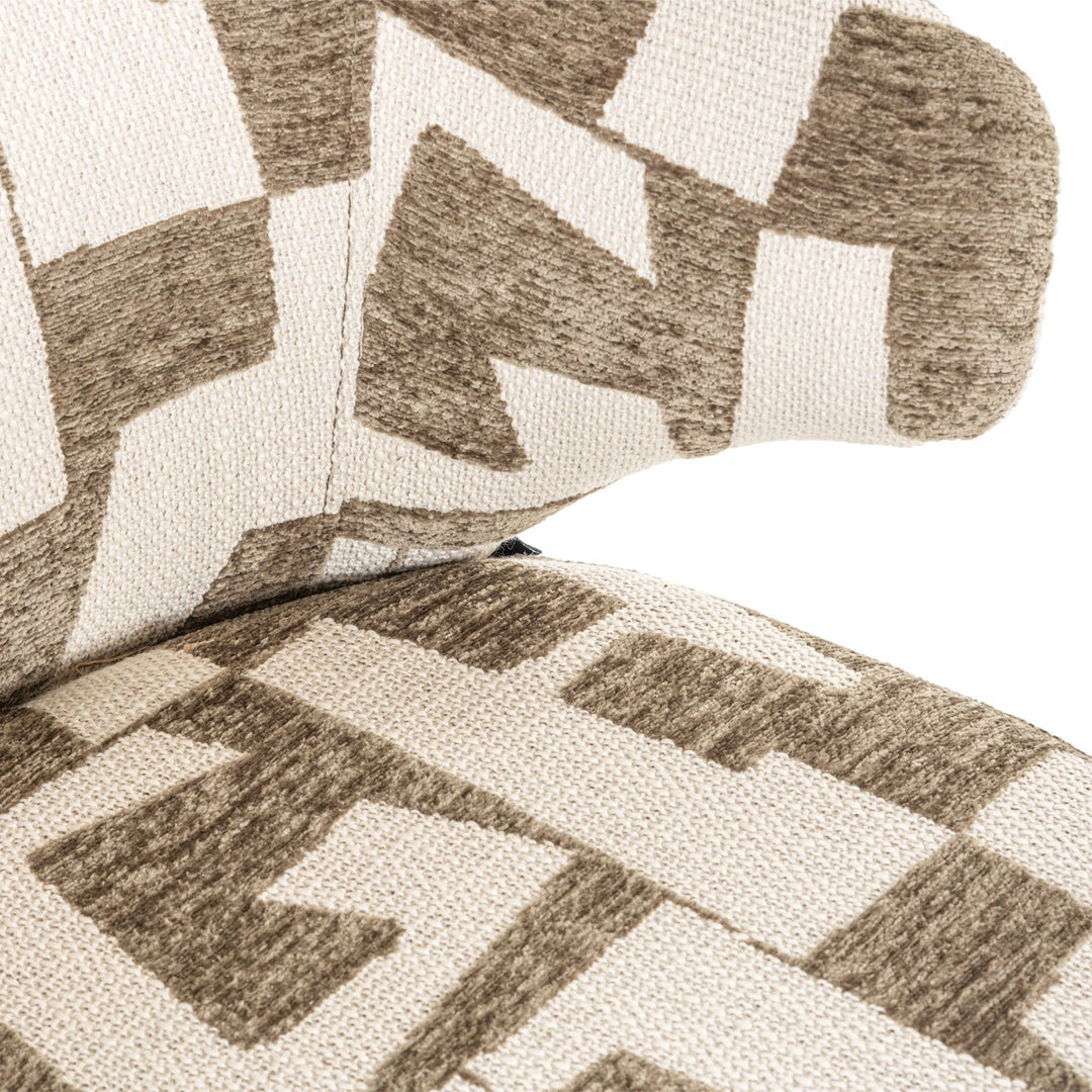 Eetkamerstoel Milly moss graffic swivel