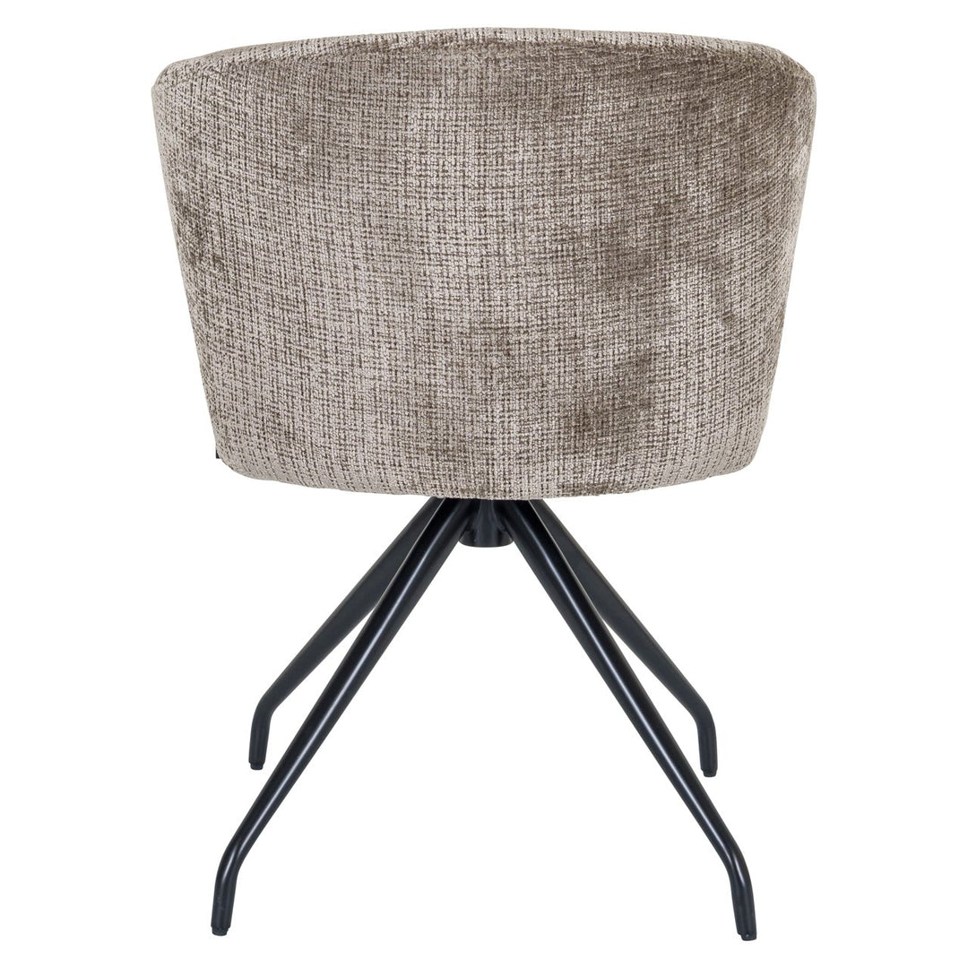 Eetkamerstoel Milly niagara stone swivel