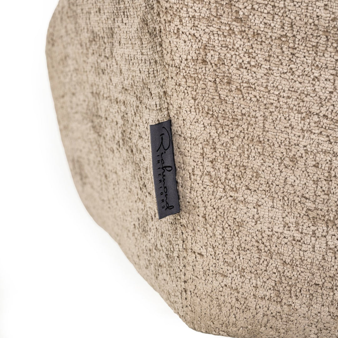 Eetkamerstoel Marlon taupe chenille swivel