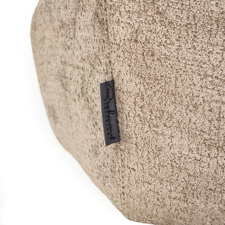 Eetkamerstoel Marlon taupe chenille swivel