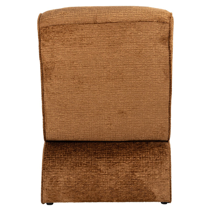 Lounge stoel Frankie cognac fusion