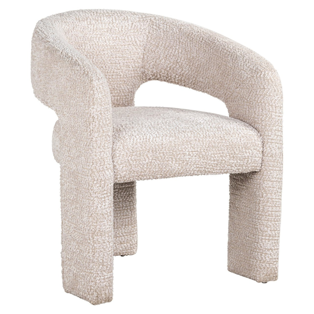Eetkamerstoel Belle lovely cream fire retardant