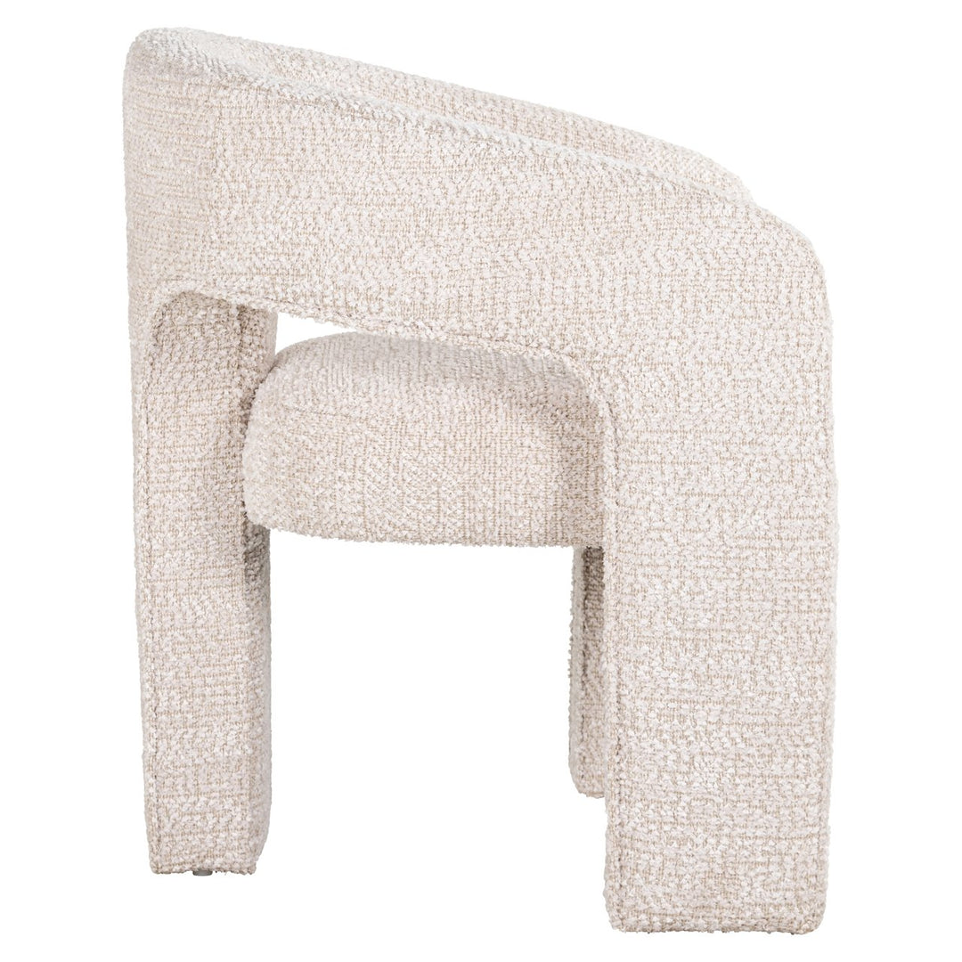Eetkamerstoel Belle lovely cream fire retardant