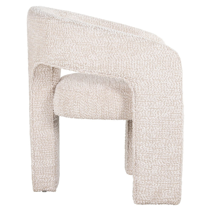 Eetkamerstoel Belle lovely cream fire retardant