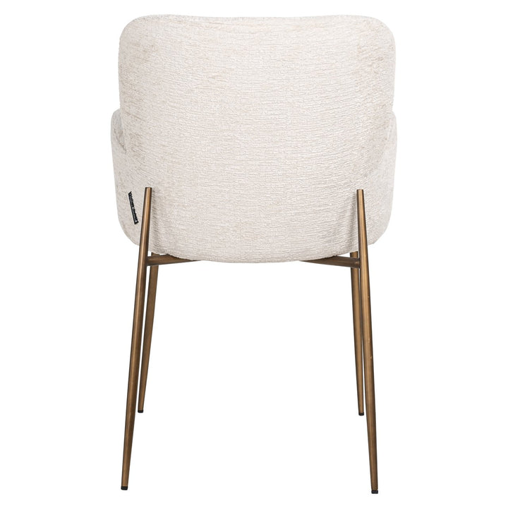 Eetkamerstoel Amber cream fusion fire retardant