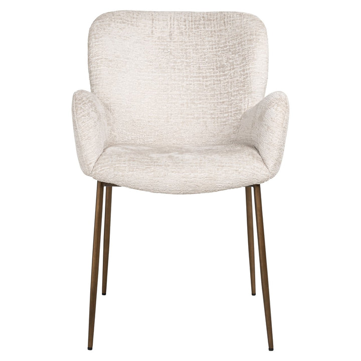 Eetkamerstoel Amber cream fusion fire retardant