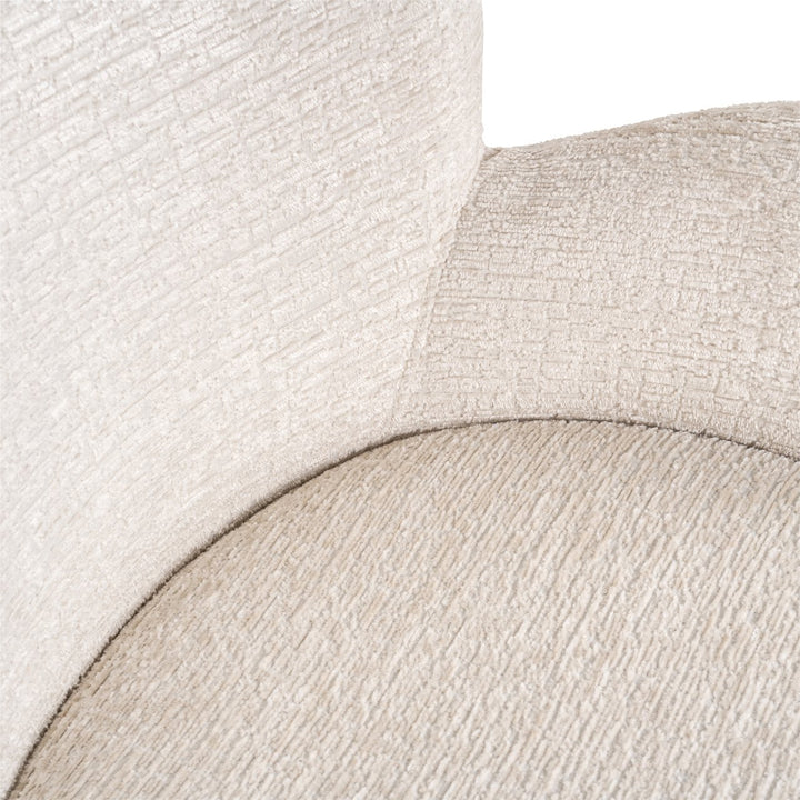 Eetkamerstoel Amber cream fusion fire retardant