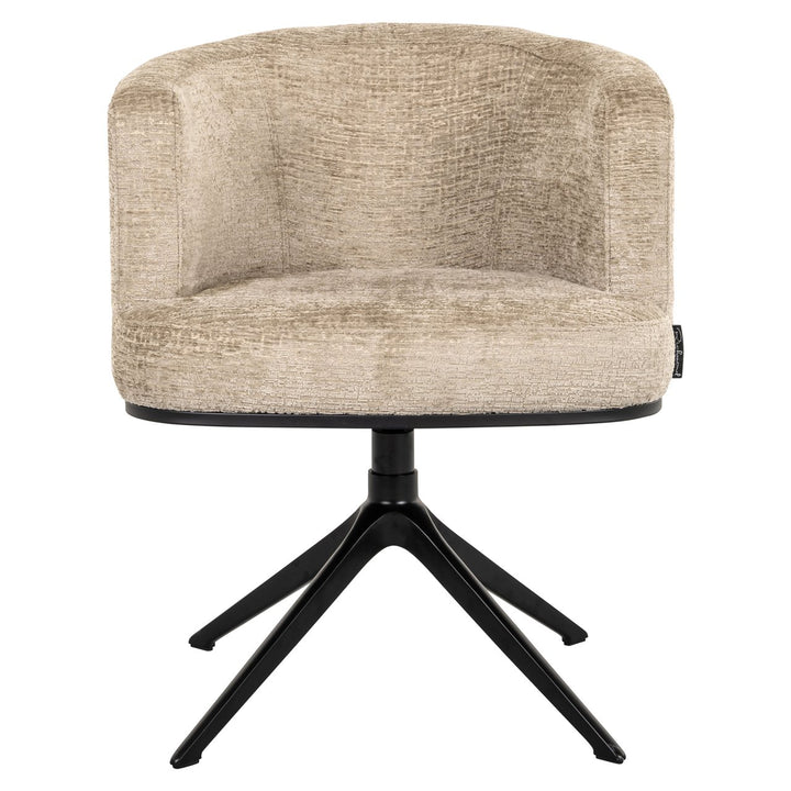 Eetkamerstoel Cheyenne desert fusion swivel fire retardant