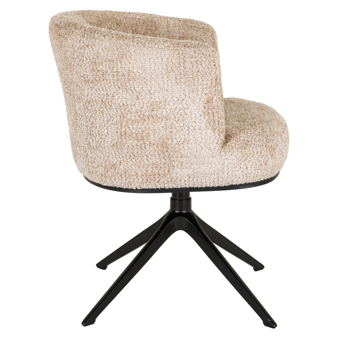 Eetkamerstoel Cheyenne lovely beige swivel