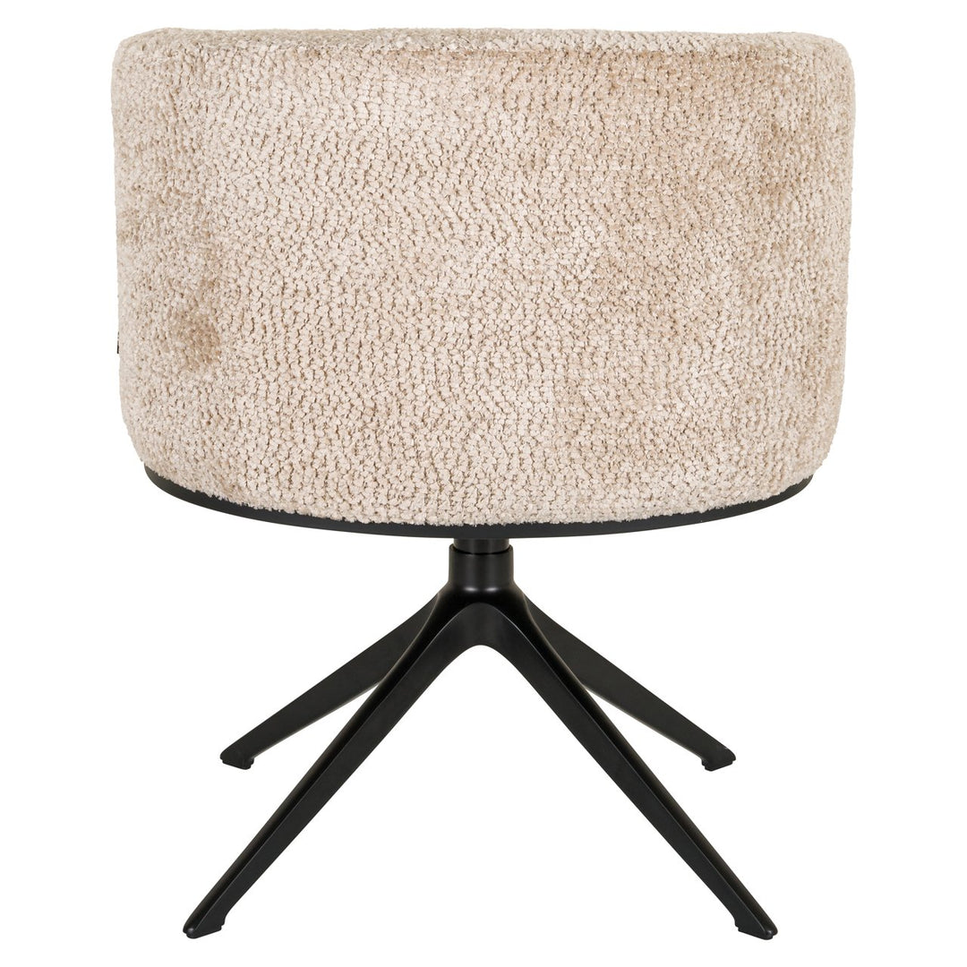 Eetkamerstoel Cheyenne lovely beige swivel