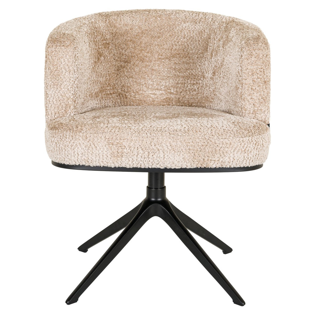 Eetkamerstoel Cheyenne lovely beige swivel