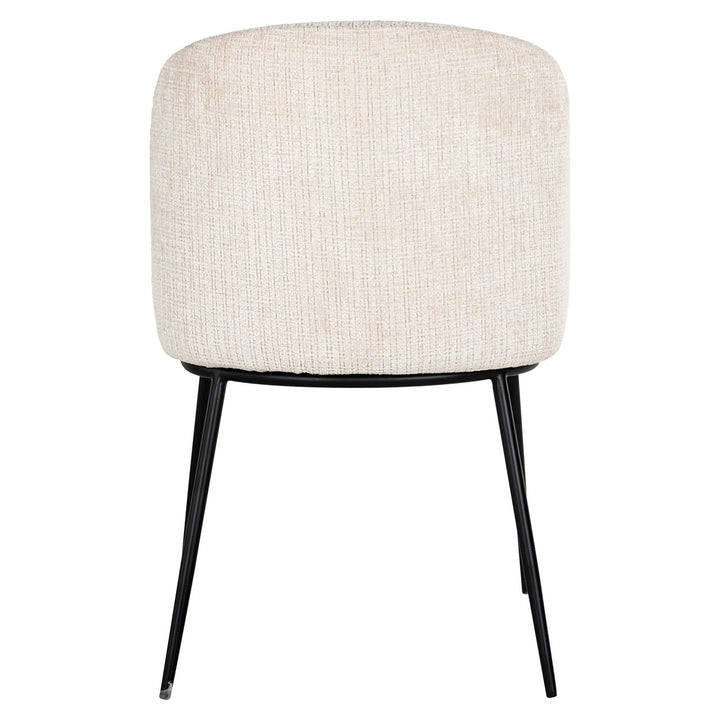 Eetkamerstoel Elvi niagara beige fire retardant (Set of 2)