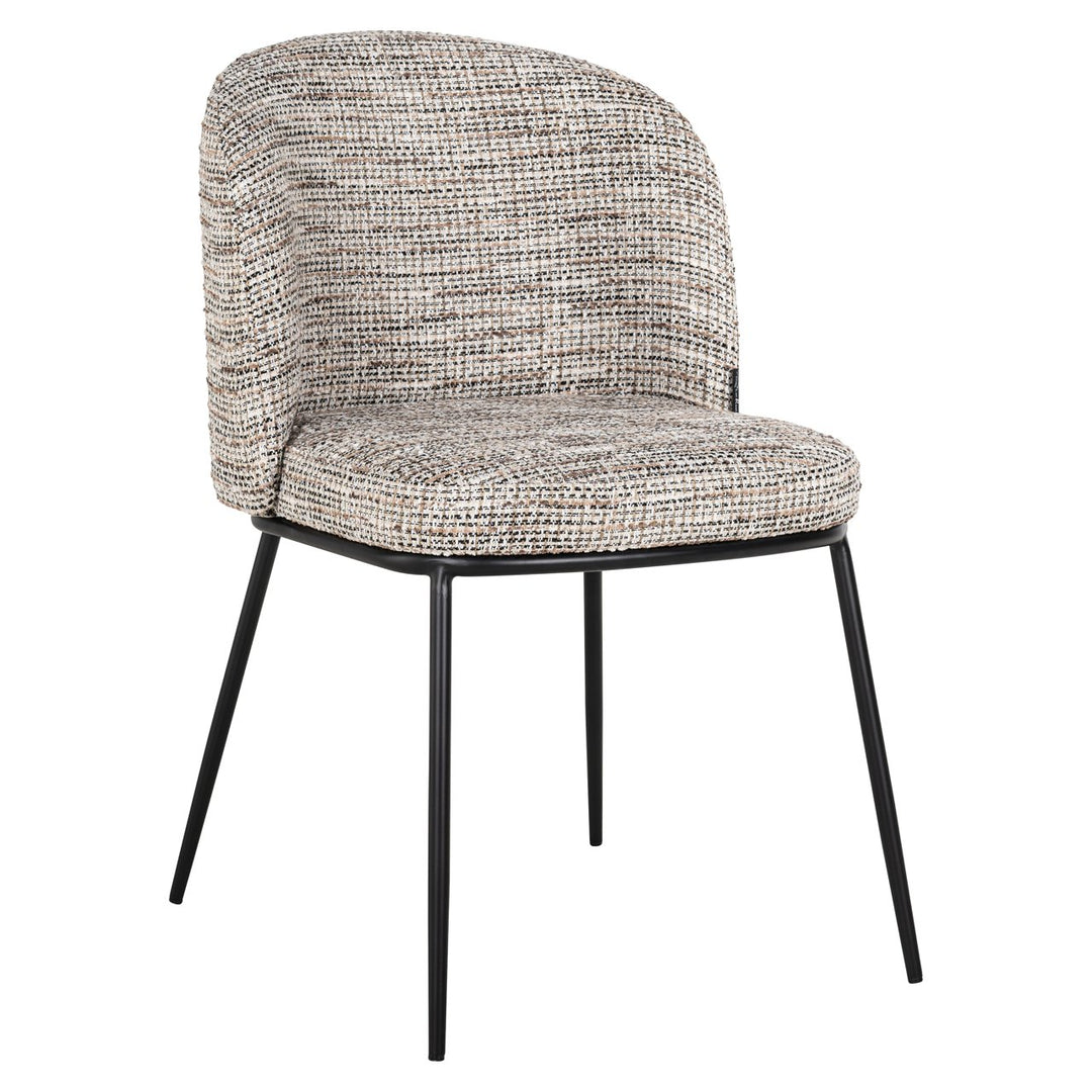 Eetkamerstoel Elvi trendy nature fire retardant (Set of 2)