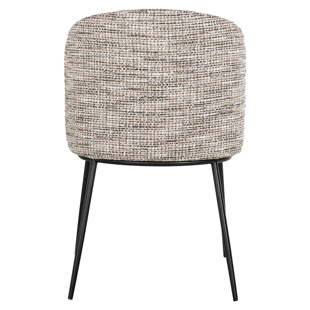 Eetkamerstoel Elvi trendy nature fire retardant (Set of 2)