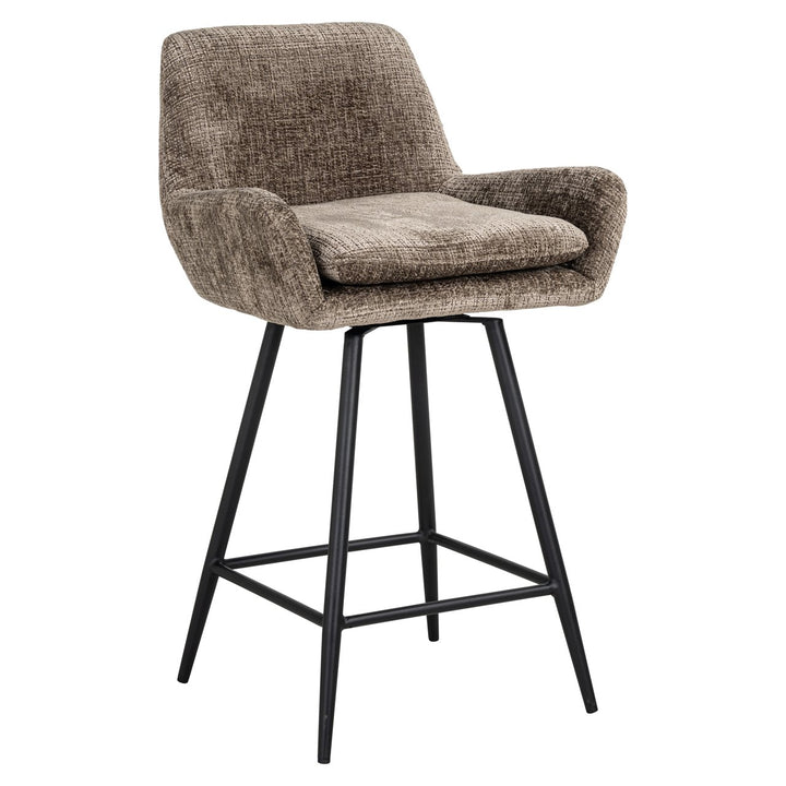 Counterstoel Linsey niagara stone swivel (Set of 2)