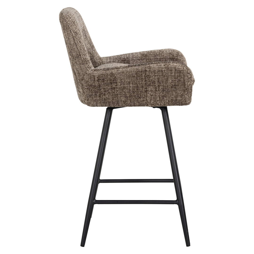 Counterstoel Linsey niagara stone swivel (Set of 2)