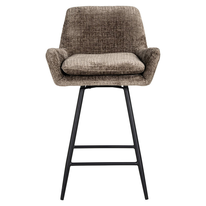 Counterstoel Linsey niagara stone swivel (Set of 2)