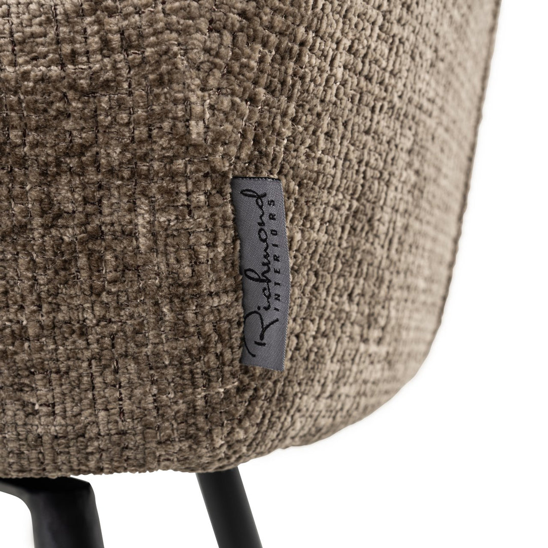 Counterstoel Linsey niagara stone swivel (Set of 2)