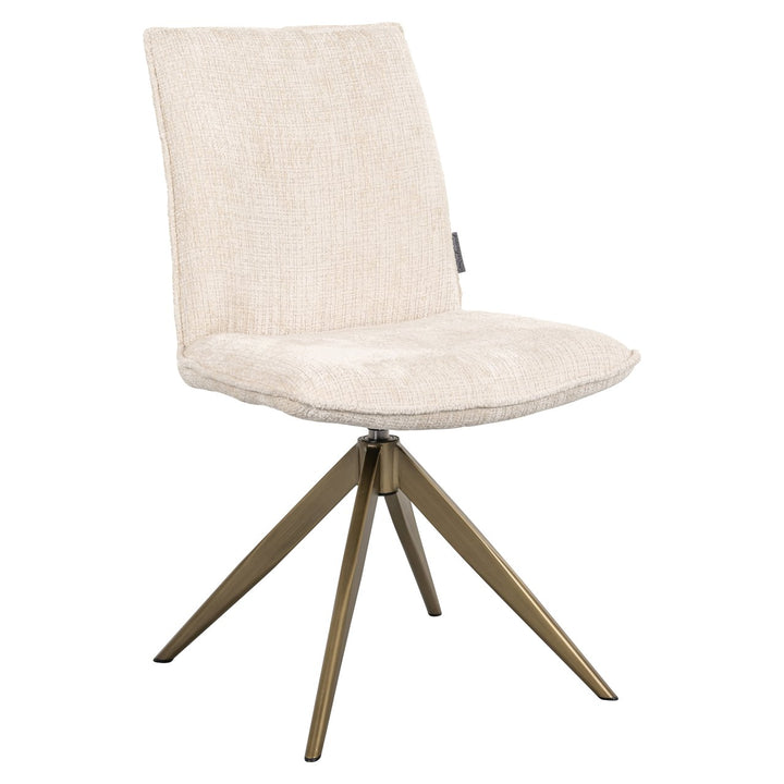 Eetkamerstoel Dakota niagara beige swivel