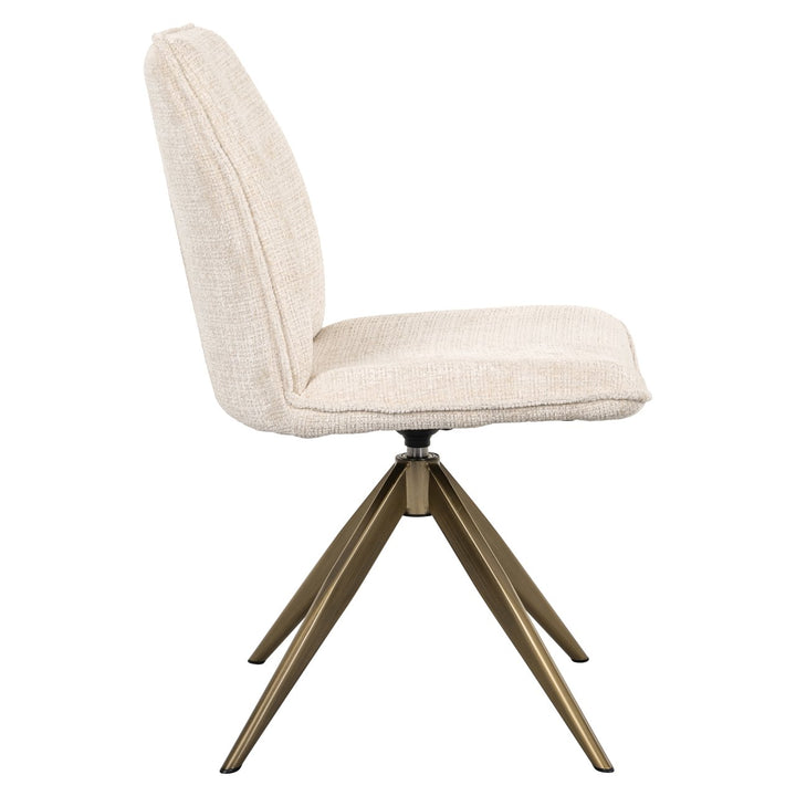 Eetkamerstoel Dakota niagara beige swivel