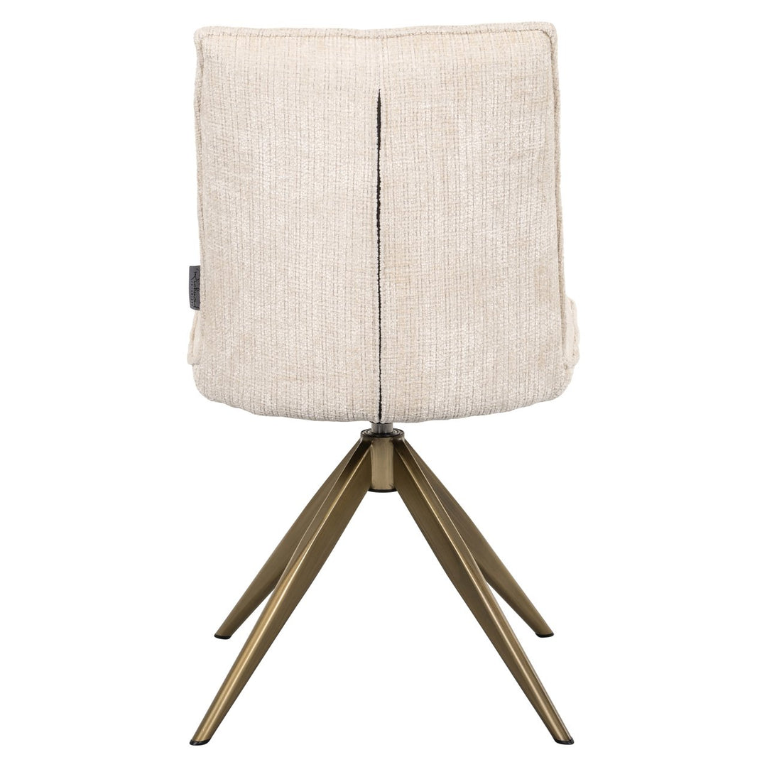 Eetkamerstoel Dakota niagara beige swivel