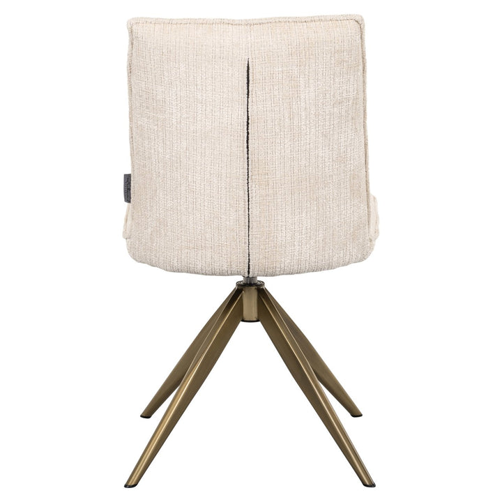 Eetkamerstoel Dakota niagara beige swivel