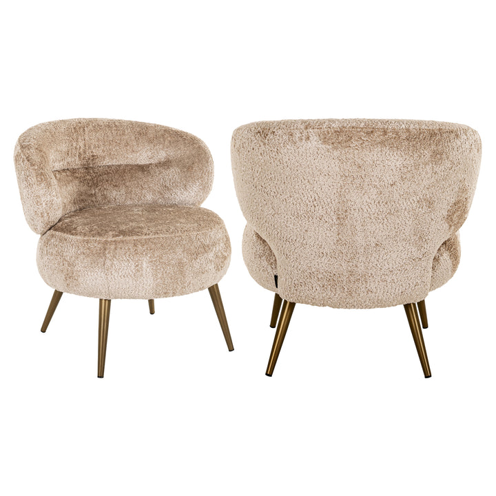 Lounge stoel Sabor sheep natural