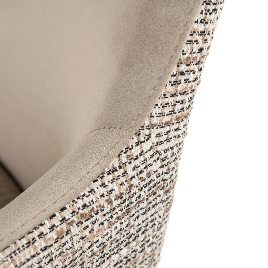 Eetkamerstoel Lisonne trendy nature swivel