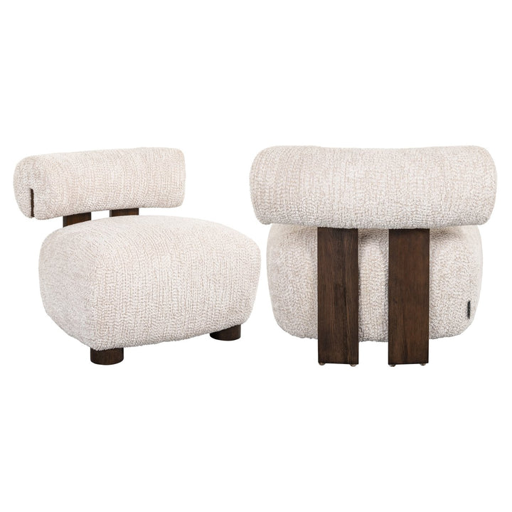 Lounge stoel Arabella lovely cream