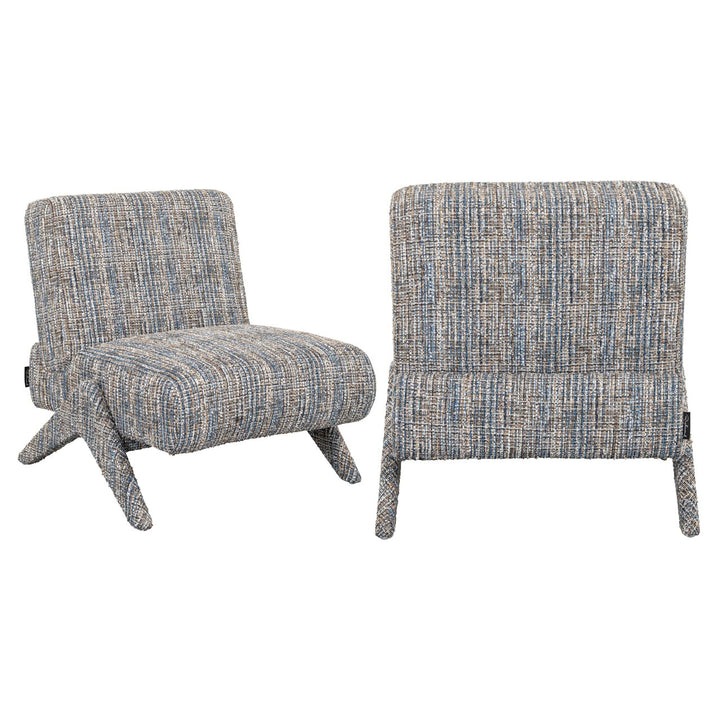 Lounge stoel Lexi blue coco