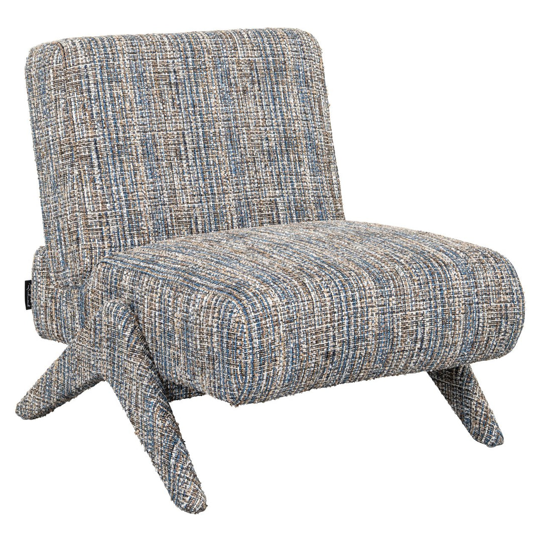 Lounge stoel Lexi blue coco