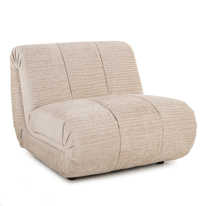 Lounge stoel Kyli jasper cream