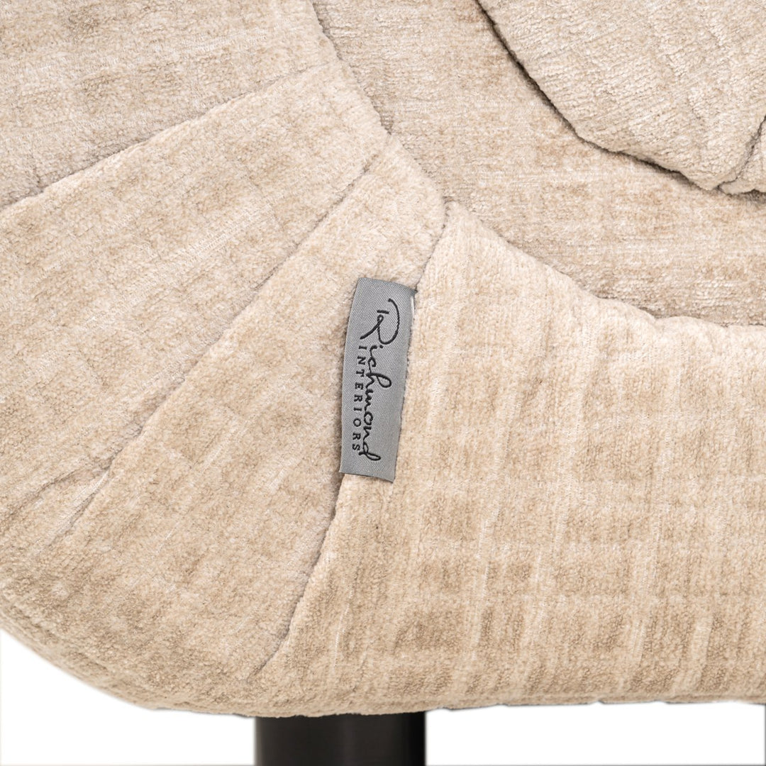 Lounge stoel Kyli jasper cream