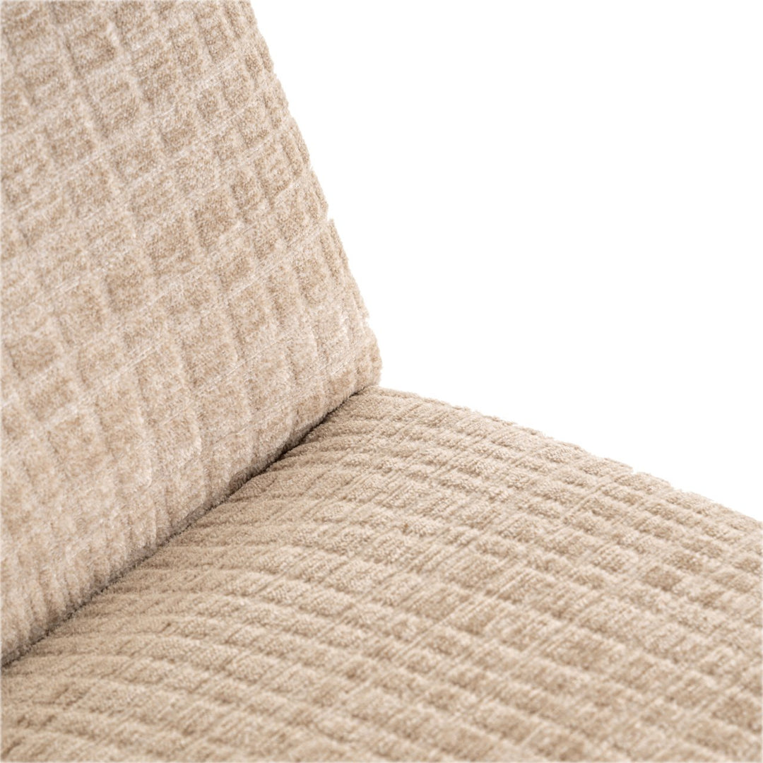 Lounge stoel Kyli jasper cream