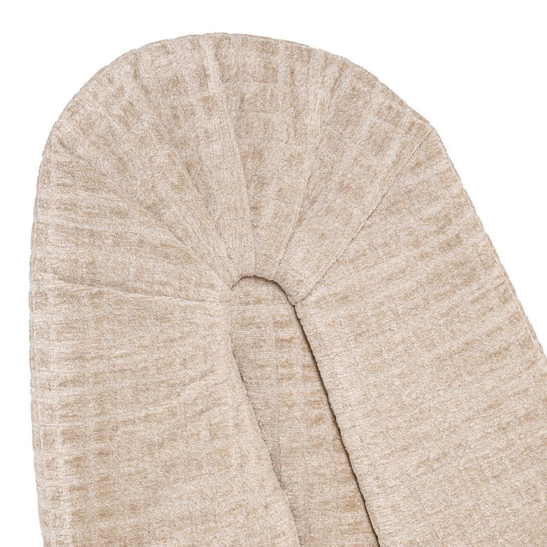 Lounge stoel Kyli jasper cream