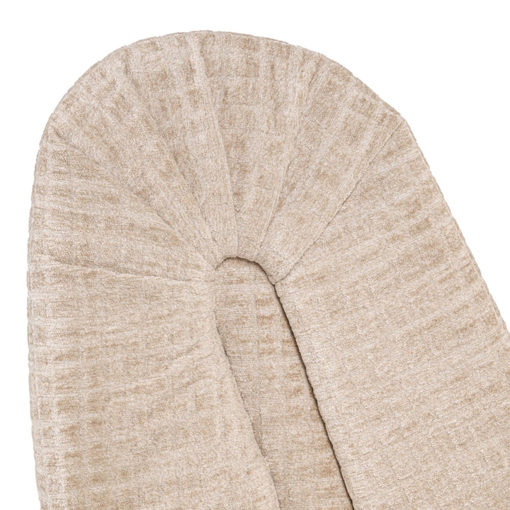 Lounge stoel Kyli jasper cream