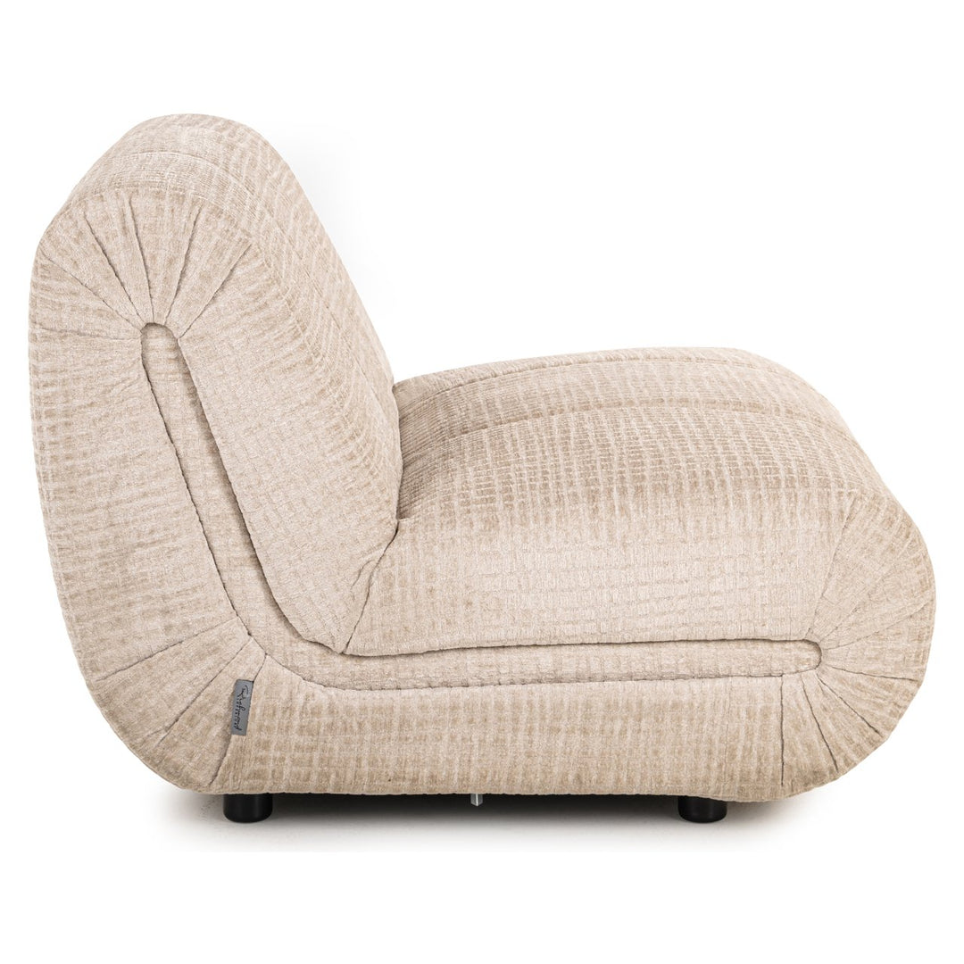 Lounge stoel Kyli jasper cream