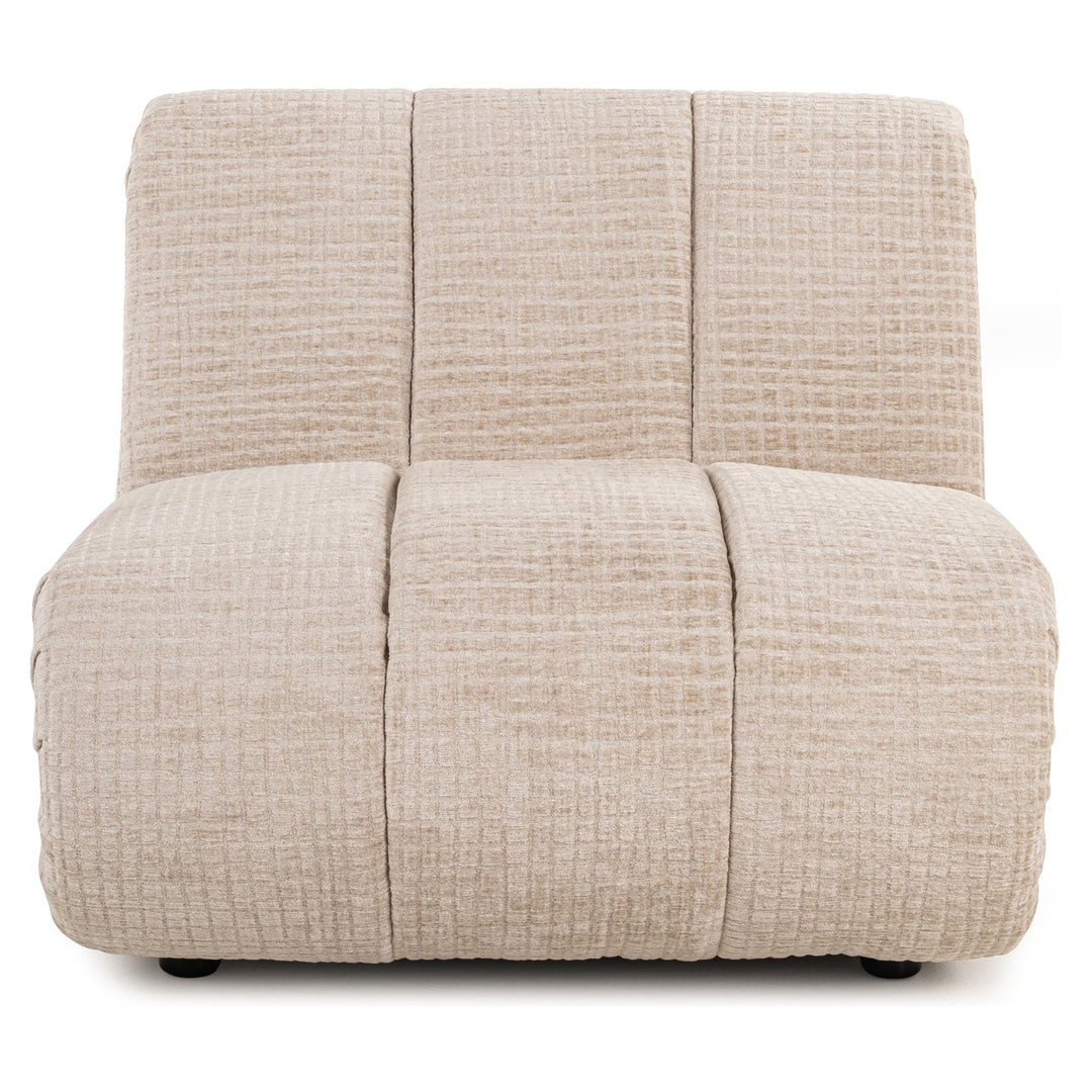 Lounge stoel Kyli jasper cream