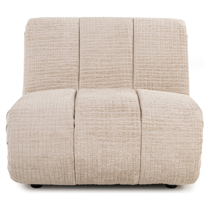 Lounge stoel Kyli jasper cream