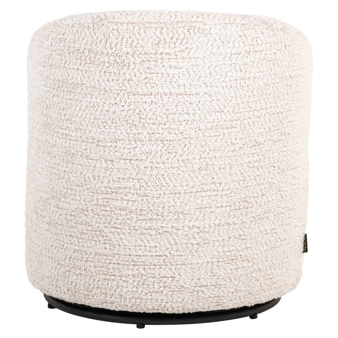 Lounge stoel Jackie lovely cream swivel kids