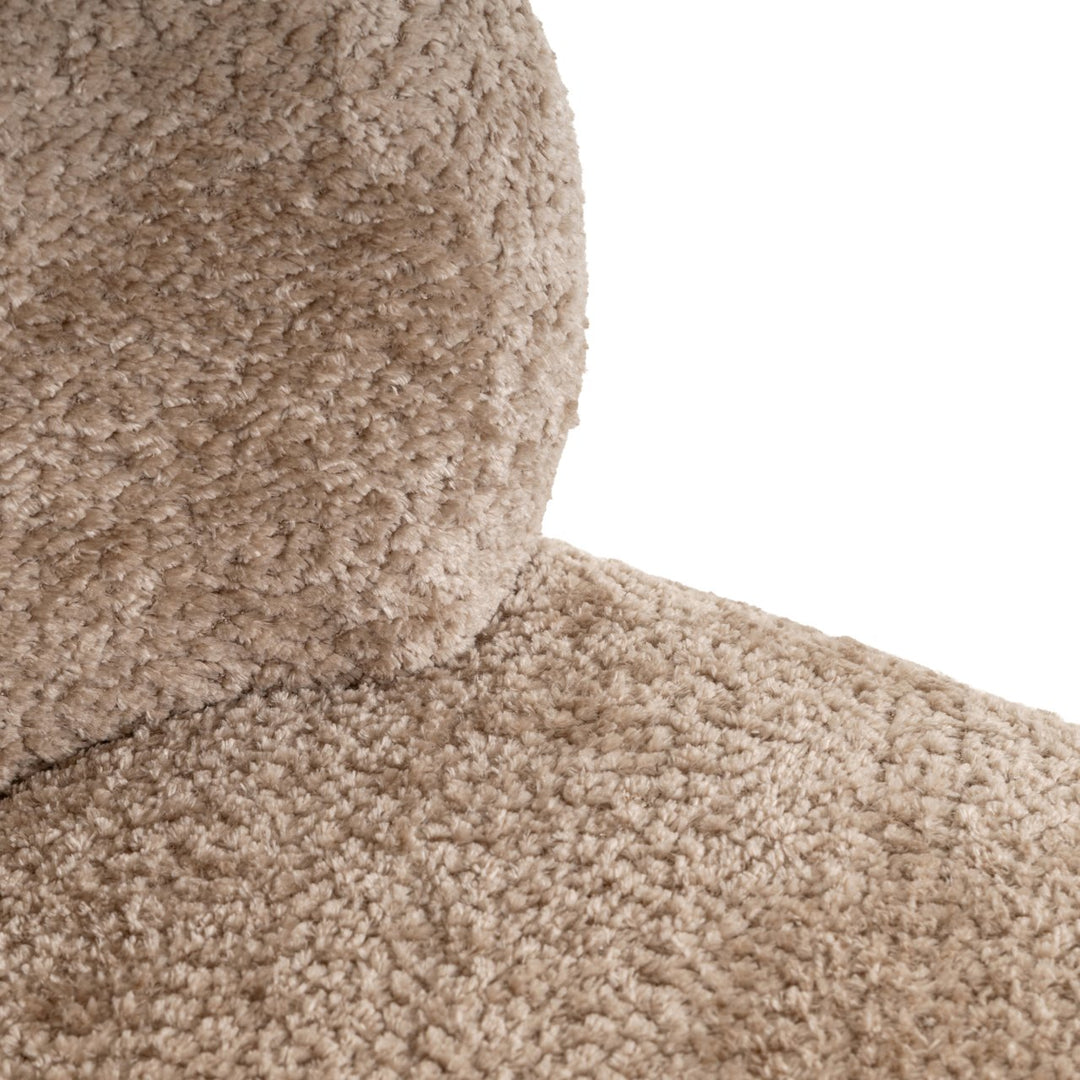Lounge stoel Jackie sheep natural swivel kids