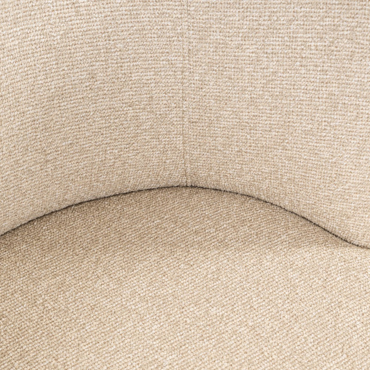 Eetkamerstoel Alexis biscotti swivel