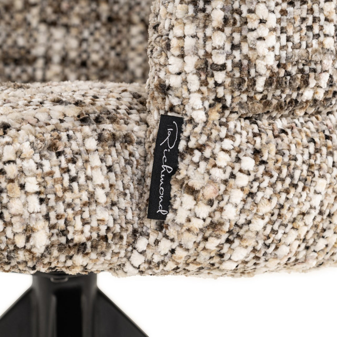 Eetkamerstoel Serenity brown omara swivel fire retardant